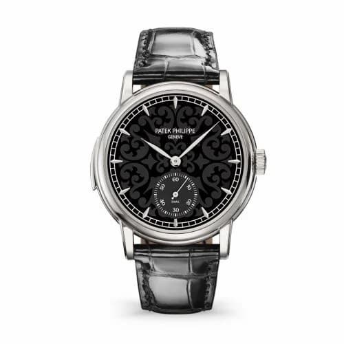 Patek Philippe Minute Repeater 5078 White Gold / Arabesque Enamel 5078G-010
