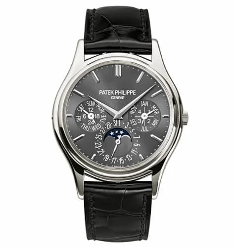 Patek Philippe Perpetual Calendar 5140 Platinum / Grey 5140P-017