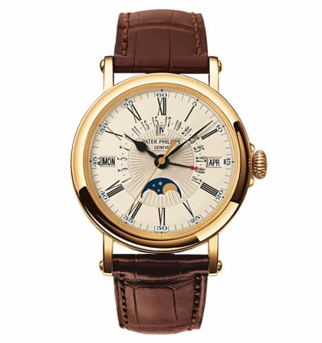 Patek Philippe Perpetual Calendar 5159 Yellow Gold / Silver 5159J-001