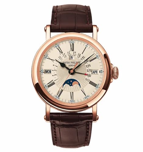 Patek Philippe Perpetual Calendar 5159 Rose Gold / Silver 5159R-001