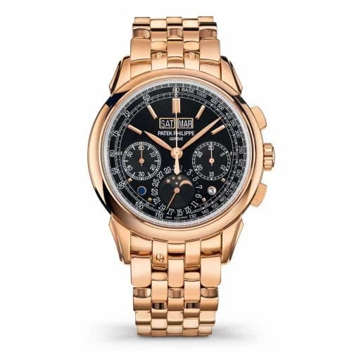 Patek Philippe Perpetual Calendar Chronograph 5270 Rose Gold / Black / Bracelet 5270/1R-001