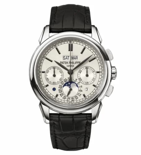 Patek Philippe Perpetual Calendar Chronograph 5270 White Gold / Silver 5270G-001 — фото часов Patek Philippe Perpetual Calendar Chronograph 5270 White Gold / Silver 5270G-001 — фото часов