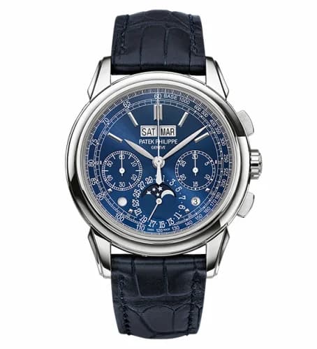 Patek Philippe Perpetual Calendar Chronograph 5270 White Gold / Blue 5270G-019