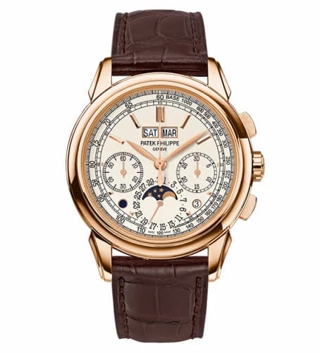 Patek Philippe Perpetual Calendar Chronograph 5270 Rose Gold / Silver 5270R-001