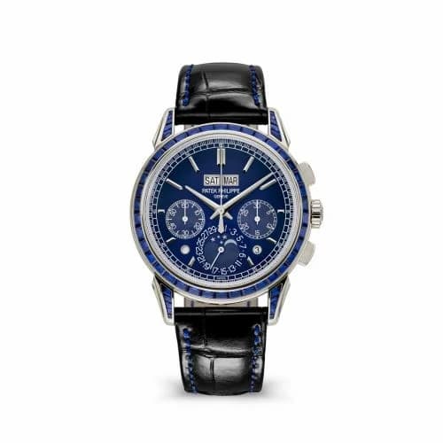 Patek Philippe Perpetual Calendar Chronograph 5271 Platinum - Sapphire / Blue 5271/11P-010