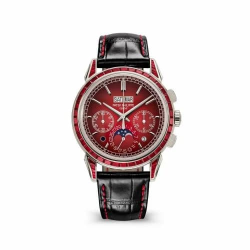Patek Philippe Perpetual Calendar Chronograph 5271 Platinum - Ruby / Red 5271/12P-010