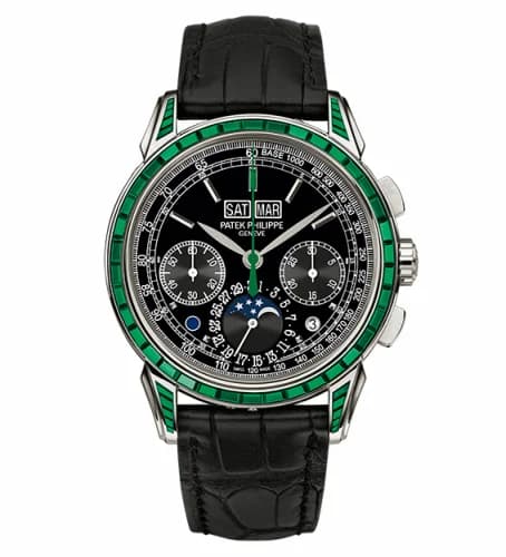 Patek Philippe Perpetual Calendar Chronograph 5271P Emerald 5271/13P-001 — фото часов Patek Philippe Perpetual Calendar Chronograph 5271P Emerald 5271/13P-001 — фото часов
