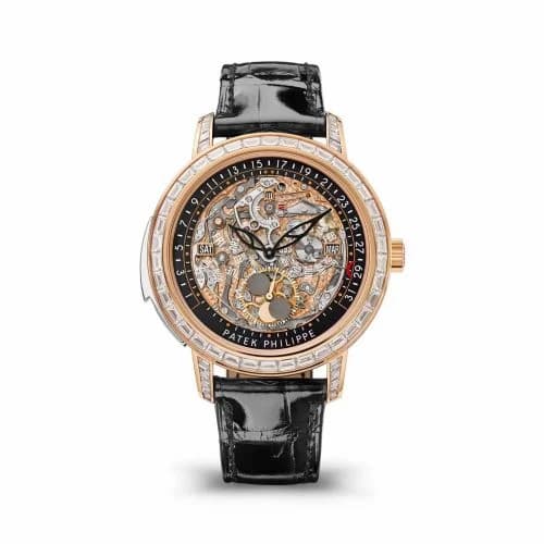 Patek Philippe Minute Repeater Perpetual Calendar 5304 Rose Gold / Skeleton 5304/301R-001