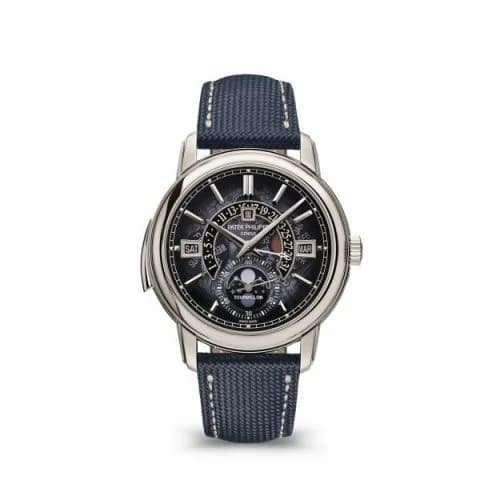 Patek Philippe Tourbillon Minute Repeater Perpetual Calendar 5316 Platinum / Blue Sapphire 5316/50P-001 — фото часов Patek Philippe Tourbillon Minute Repeater Perpetual Calendar 5316 Platinum / Blue Sapphire 5316/50P-001 — фото часов