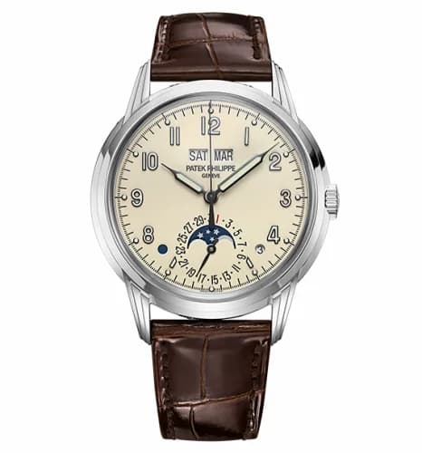 Patek Philippe Perpetual Calendar 5320 White Gold / Cream 5320G-001