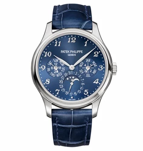 Patek Philippe Perpetual Calendar 5327 White Gold / Blue 5327G-001
