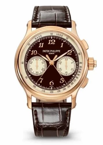 Patek Philippe Split-Seconds Chronograph 5370 Rose Gold / Brown 5370R-001
