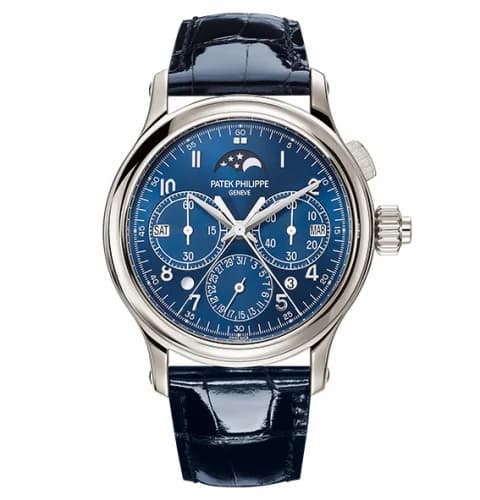 Patek Philippe Perpetual Calendar Split-Seconds Chronograph 5372 Platinum / Blue 5372P-001