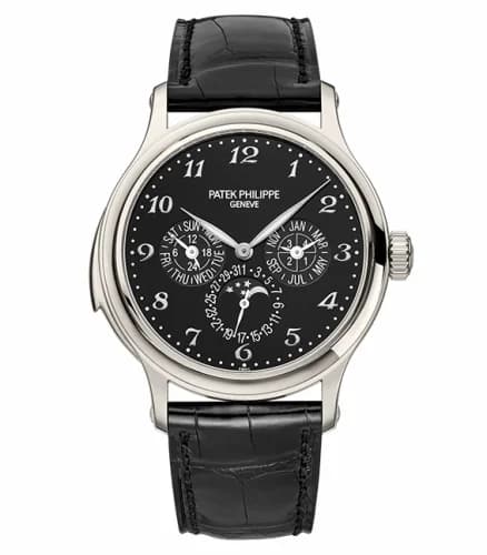 Patek Philippe Minute Repeater Perpetual Calendar 5374 Platinum / Black 5374P-001