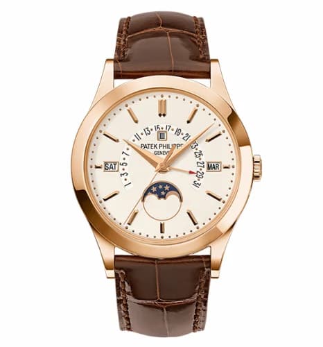 Patek Philippe Perpetual Calendar 5496 Rose Gold / Silver 5496R-001