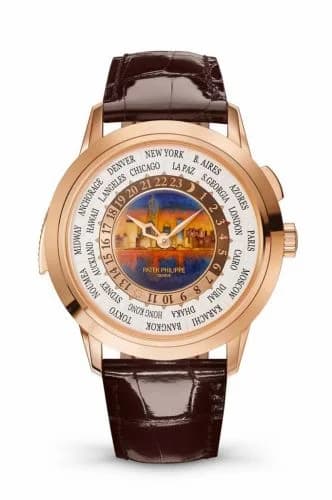 Patek Philippe World Time Minute Repeater Rose Gold / New York Nighttime 5531R-011