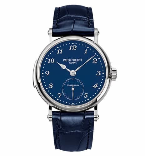 Patek Philippe Tourbillon Minute Repeater 5539 White Gold / Blue 5539G-010