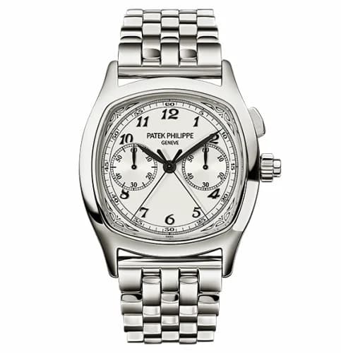 Patek Philippe Split-Seconds Chronograph 5950 Stainless Steel / Silver / Bracelet 5950/1A-001