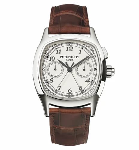 Patek Philippe Split-Seconds Chronograph 5950 Stainless Steel / Silver 5950A-001