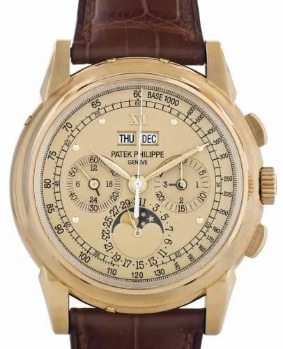 Patek Philippe Perpetual Calendar Chronograph 5970 Yellow Gold / Gold 5970J-Roman