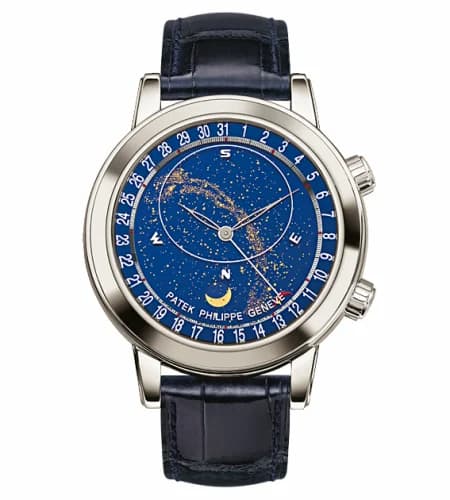 Patek Philippe Celestial 6102 Platinum / Blue 6102P-001