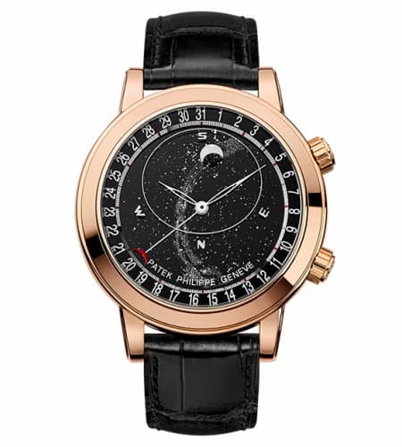 Patek Philippe Celestial 6102 Rose Gold / Black 6102R-001