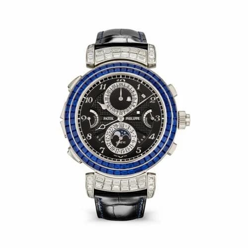 Patek Philippe Grandmaster Chime 6300 White Gold - Sapphire / Black 6300/401G-001