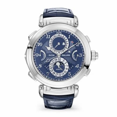 Patek Philippe Grandmaster Chime 6300 White Gold / Blue 6300G-010