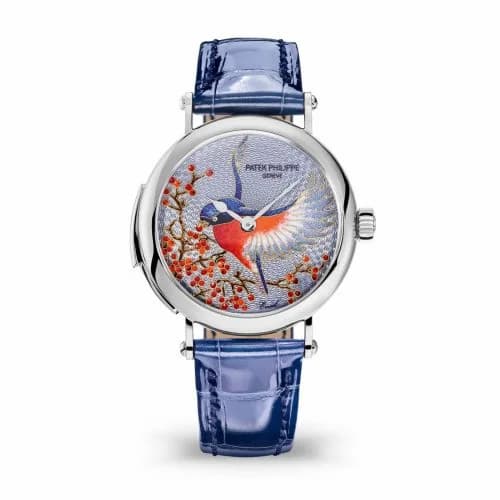 Patek Philippe Minute Repeater 7000 White Gold Bird 7000/50G-001