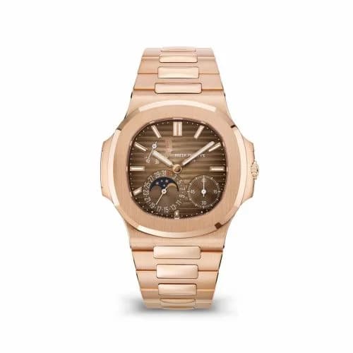 Patek Philippe Nautilus 5712 Rose Gold / Brown 5712/1R-001