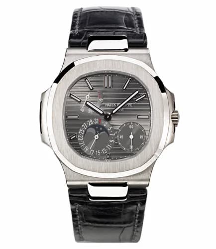 Patek Philippe Nautilus 5712 White Gold / Grey 5712G-001 — фото часов Patek Philippe Nautilus 5712 White Gold / Grey 5712G-001 — фото часов