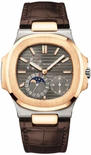 Patek Philippe Nautilus 5712 Rose Gold / White Gold 5712GR-001 — фото часов Patek Philippe Nautilus 5712 Rose Gold / White Gold 5712GR-001 — фото часов