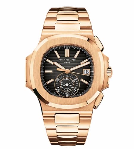 Patek Philippe Nautilus 5980 Rose Gold / Black 5980/1R-001