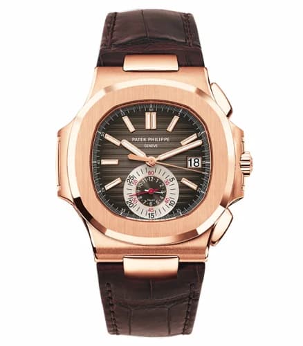 Patek Philippe Nautilus 5980 Rose Gold / Strap 5980R-001