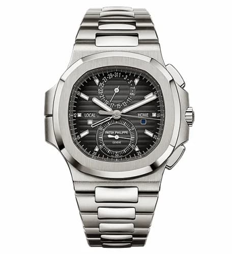 Patek Philippe Nautilus Travel Time Stainless Steel / Black 5990/1A-001
