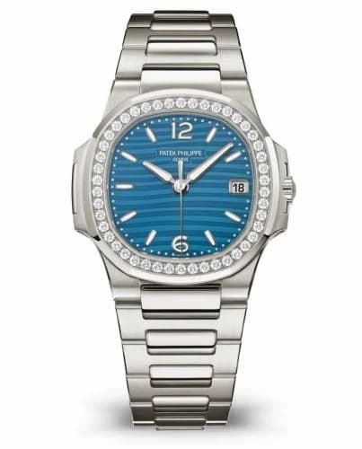 Patek Philippe Nautilus 7010 White Gold / Azure Blue 7010/1G-013 — фото часов Patek Philippe Nautilus 7010 White Gold / Azure Blue 7010/1G-013 — фото часов