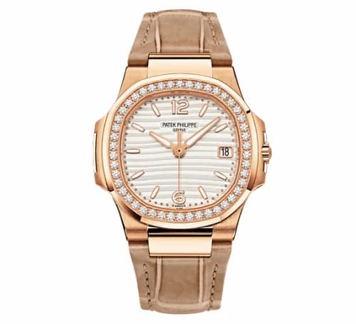 Patek Philippe Nautilus 7010 Rose Gold / White 7010R-011