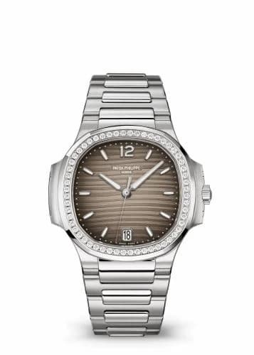 Patek Philippe Nautilus 7118 Stainless Steel - Diamond / Gray 7118/1200A-011 — фото часов Patek Philippe Nautilus 7118 Stainless Steel - Diamond / Gray 7118/1200A-011 — фото часов