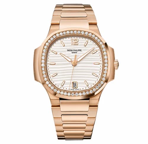 Patek Philippe Nautilus 7118 Rose Gold / Silver 7118/1200R-001 — фото часов Patek Philippe Nautilus 7118 Rose Gold / Silver 7118/1200R-001 — фото часов