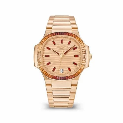 Patek Philippe Nautilus 7118 Rose Gold / Spessartite 7118/1300R-001 — фото часов Patek Philippe Nautilus 7118 Rose Gold / Spessartite 7118/1300R-001 — фото часов