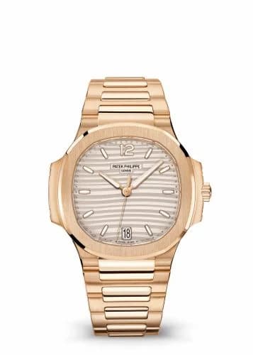 Patek Philippe Nautilus 7118 Rose Gold / Silver 7118/1R-001 — фото часов Patek Philippe Nautilus 7118 Rose Gold / Silver 7118/1R-001 — фото часов