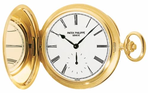Patek Philippe Pocket Watch Savonette Yellow Gold / White 980J-010