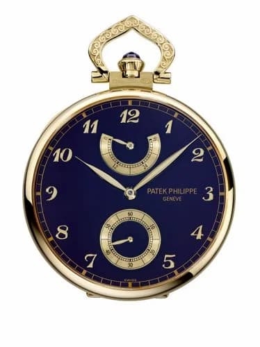 Patek Philippe Pocket Watch Lepine Power Reserve Yellow Gold / Matryoshka Dolls 982/130J — фото часов Patek Philippe Pocket Watch Lepine Power Reserve Yellow Gold / Matryoshka Dolls 982/130J — фото часов