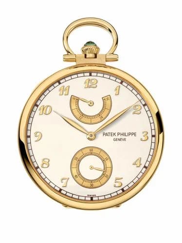 Patek Philippe Pocket Watch Lepine Power Reserve Yellow Gold / Mountain Landscape 982/172J — фото часов Patek Philippe Pocket Watch Lepine Power Reserve Yellow Gold / Mountain Landscape 982/172J — фото часов