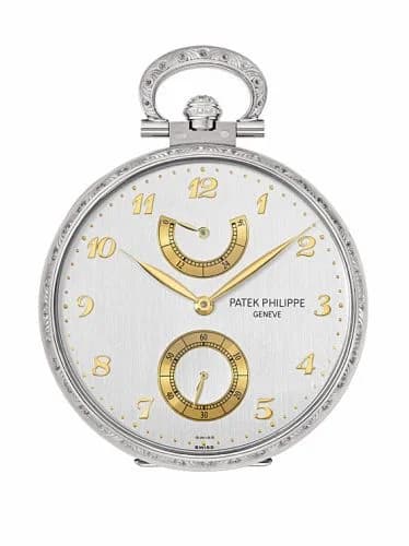 Patek Philippe Pocket Watch Lepine Power Reserve White Gold / From Mother to Daughter 982/177G