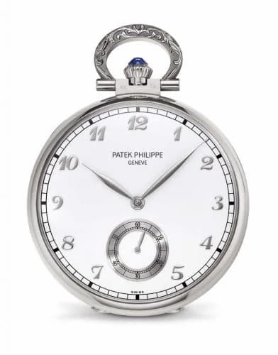 Patek Philippe Pocket Watch Lepine White Gold / Pittsburgh 992/111G — фото часов Patek Philippe Pocket Watch Lepine White Gold / Pittsburgh 992/111G — фото часов