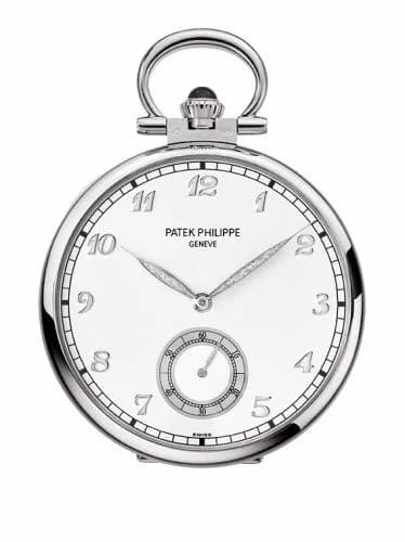 Patek Philippe Pocket Watch Lepine White Gold / Place du Molard 992/164G