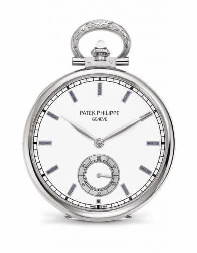 Patek Philippe Pocket Watch Lepine White Gold / Mount Rushmore 995/109G — фото часов Patek Philippe Pocket Watch Lepine White Gold / Mount Rushmore 995/109G — фото часов