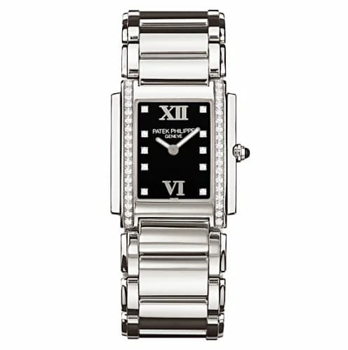 Patek Philippe Twenty~4 4910 Stainless Steel / Black 4910/10A-001