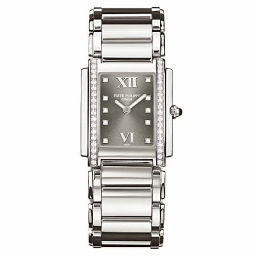 Patek Philippe Twenty~4 4910 Stainless Steel / Grey 4910/10A-010 — фото часов Patek Philippe Twenty~4 4910 Stainless Steel / Grey 4910/10A-010 — фото часов